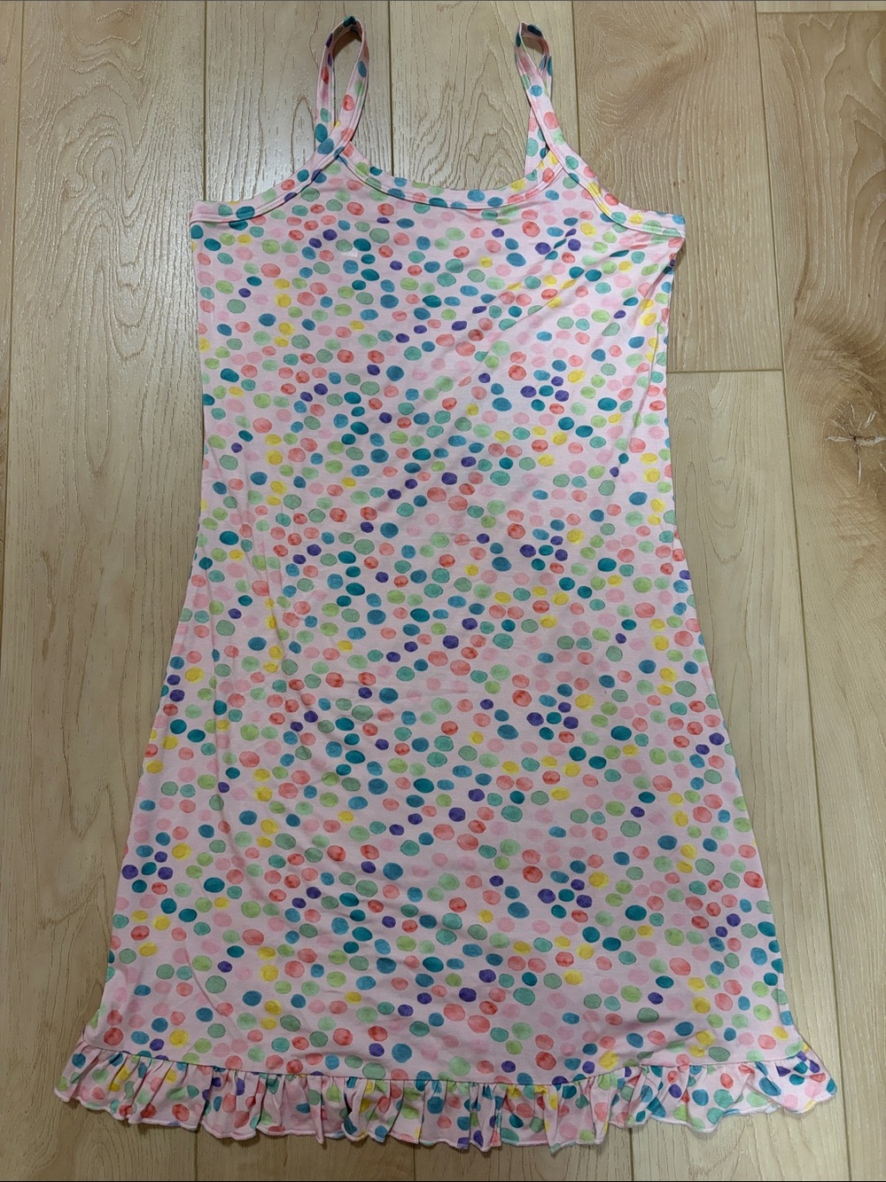 Posh Peanut ‘Estelle’ Polka Dot Bamboo Blend Slip Nightgown, sz S (0-2)